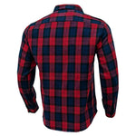YESFASHION Men Shirt Plaid Long-sleeved Shirt