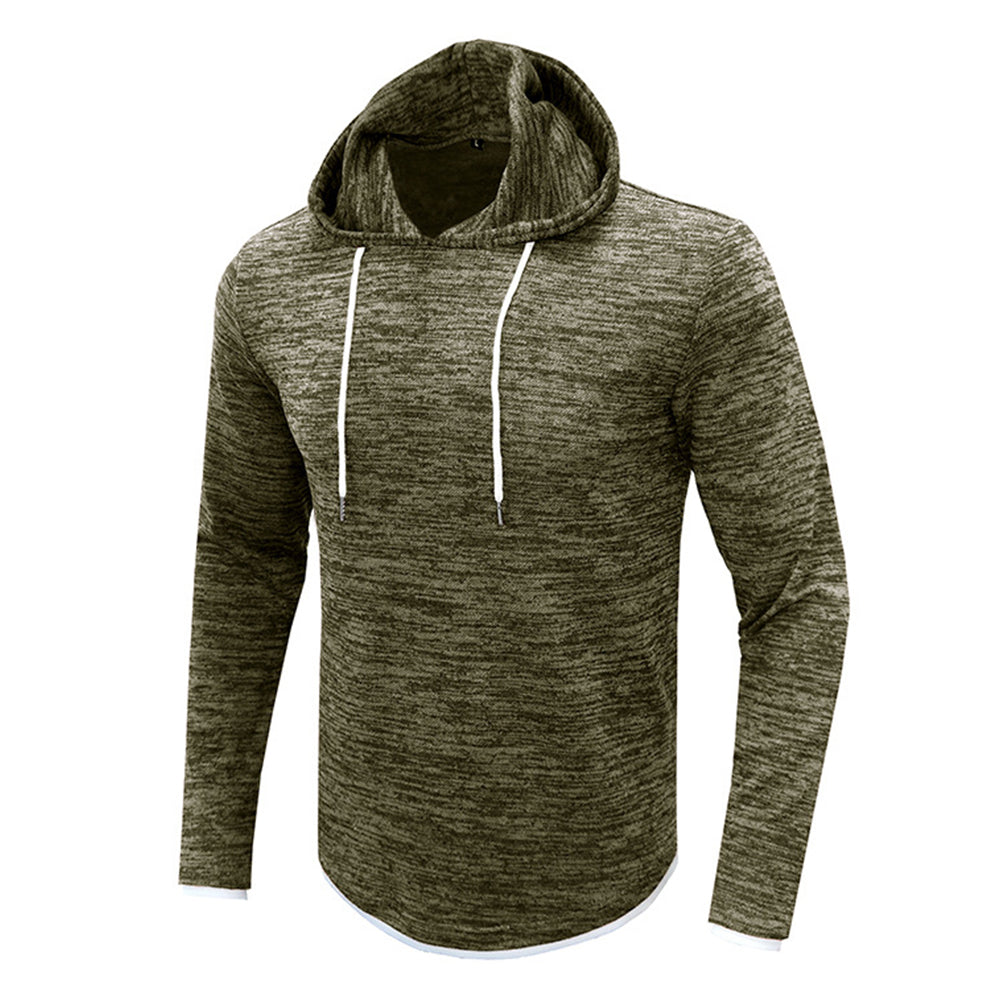 YESFASHION Men Sweatshirts Long-sleeved Cross-border Sweater Tops