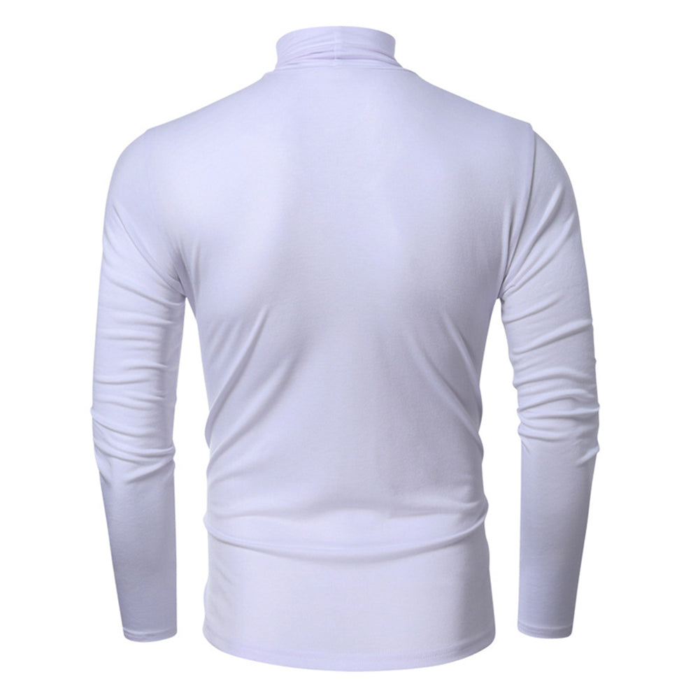 YESFASHION Men Shirts Long-sleeved Cross-border T-shirt