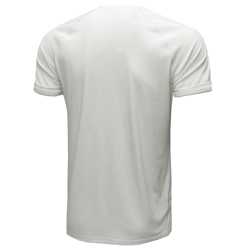 YESFASHION Men Shirts Round Neck Short-sleeved T-shirt