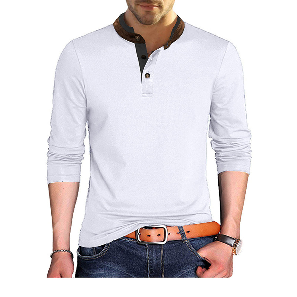 YESFASHION Men T-shirt Long Sleeve Shirts