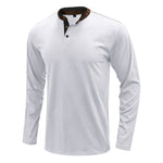 YESFASHION Men T-shirt Long Sleeve Shirts