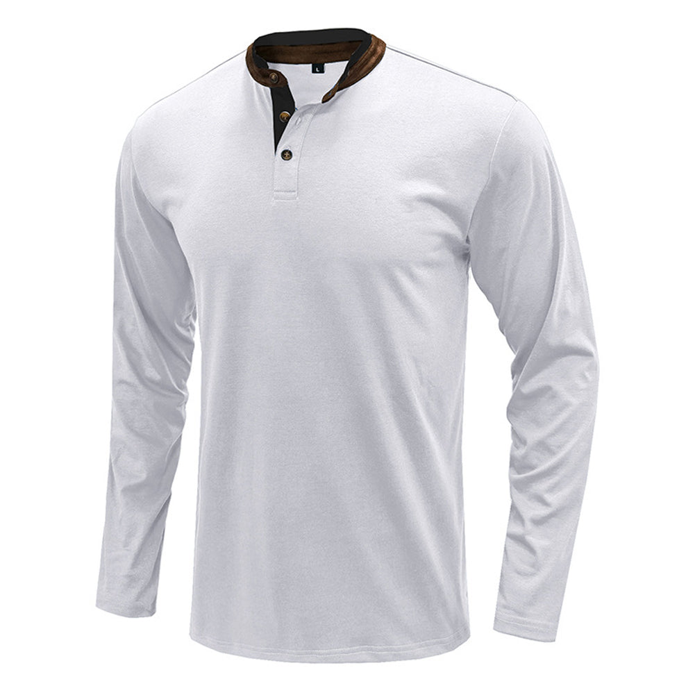 YESFASHION Men T-shirt Long Sleeve Shirts