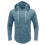 YESFASHION Cap Men Sweater Long-sleeved Sweatshirts