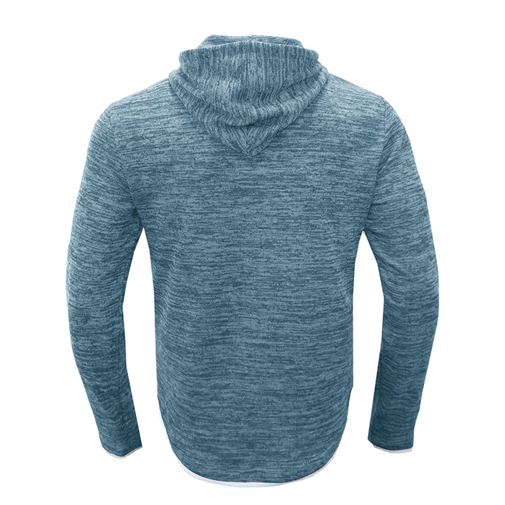 YESFASHION Cap Men Sweater Long-sleeved Sweatshirts