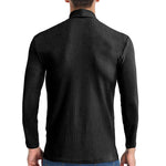 YESFASHION High Collar Long Sleeve Foreign Trade Men  Sweatshirts