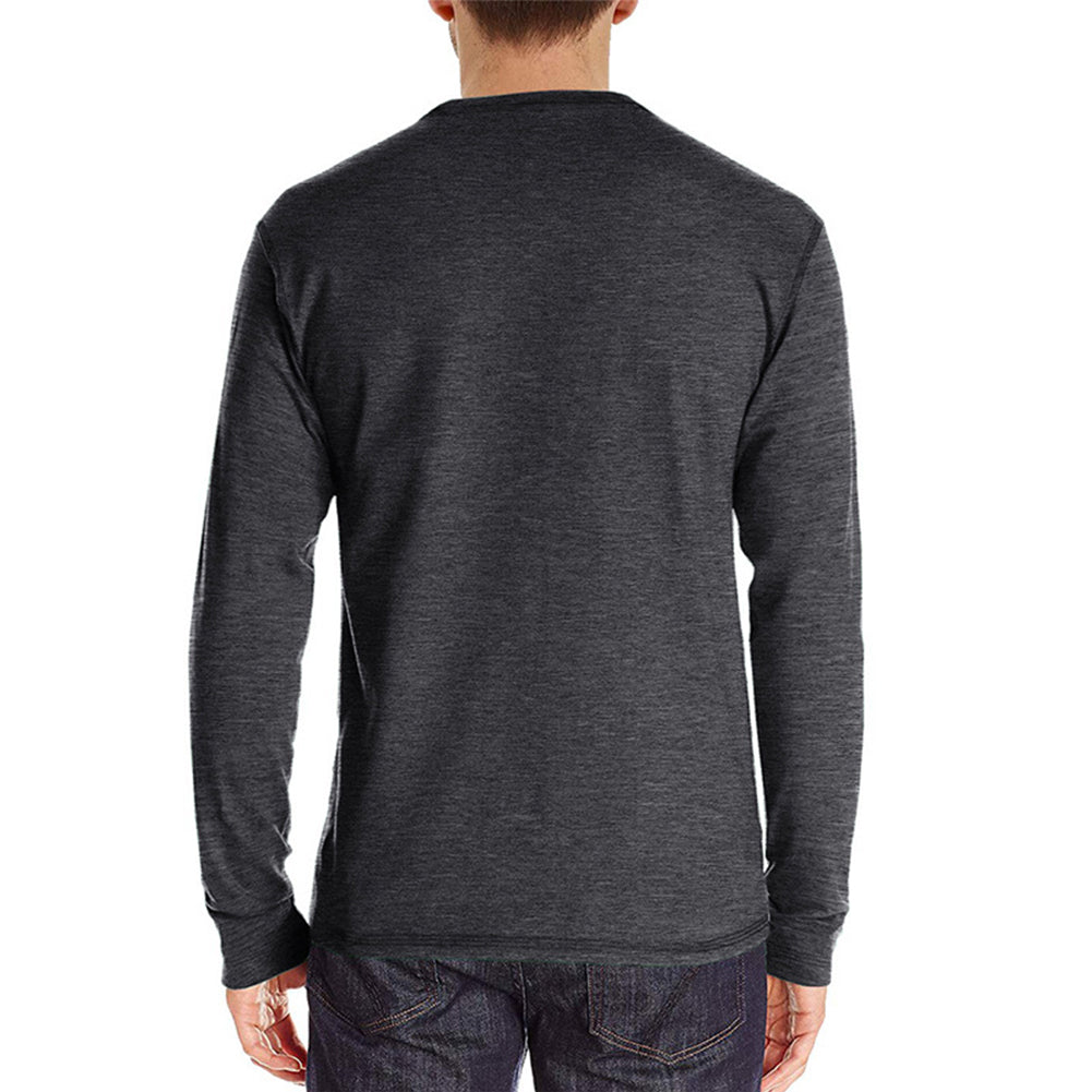 YESFASHION Men Long-sleeved Men T-shirt PBY-10U1