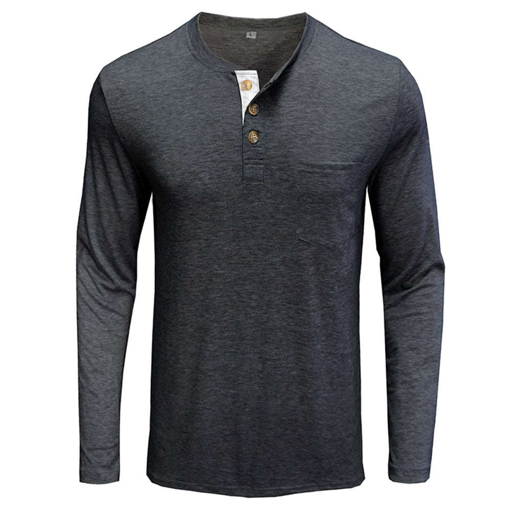 YESFASHION Men Long-sleeved Men T-shirt PBY-10U1