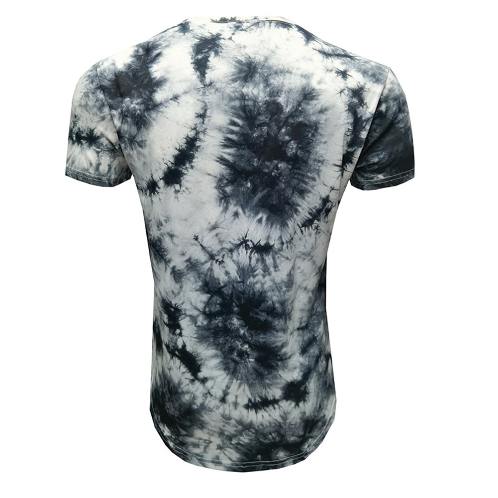 YESFASHION Tie-dye T-shirt Men Summer Shirts