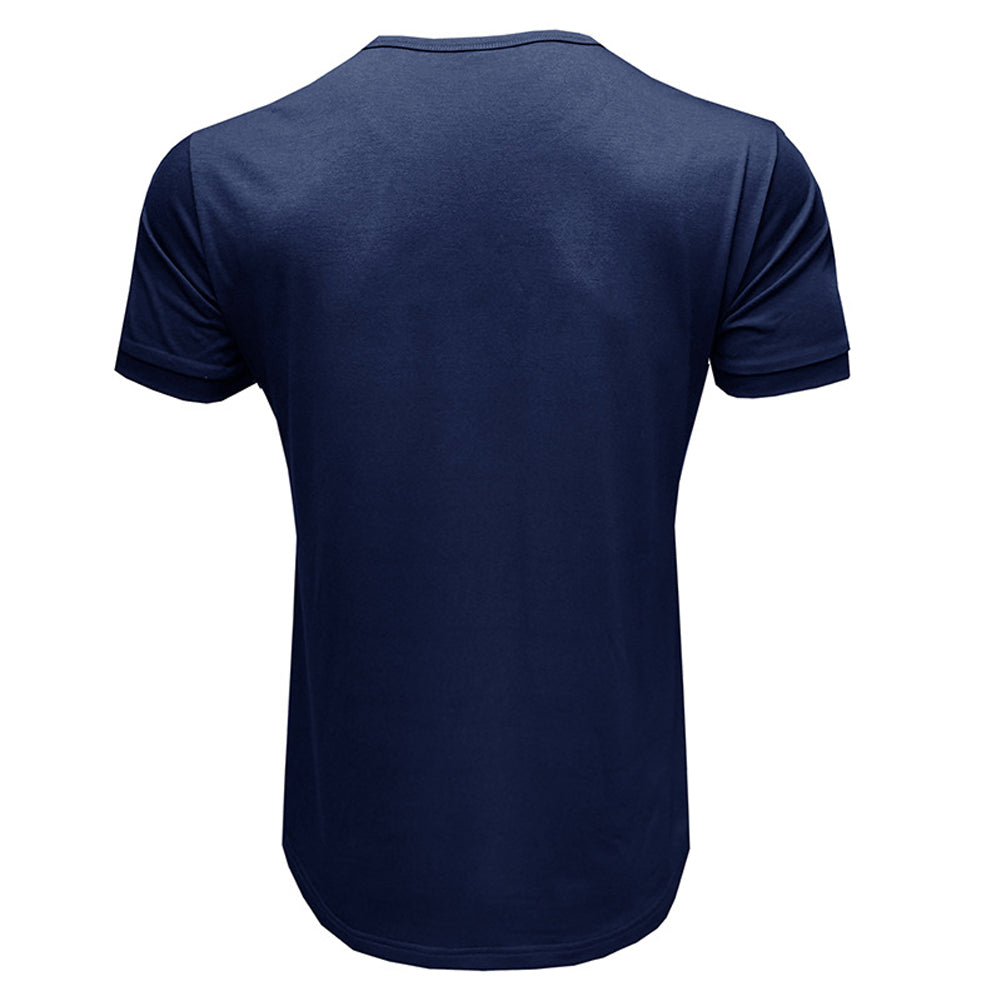 YESFASHION Summer Simple Short-sleeved Men T-shirt