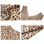 YESFASHION Women Summer New Sleeveless Leopard Camisole Tops