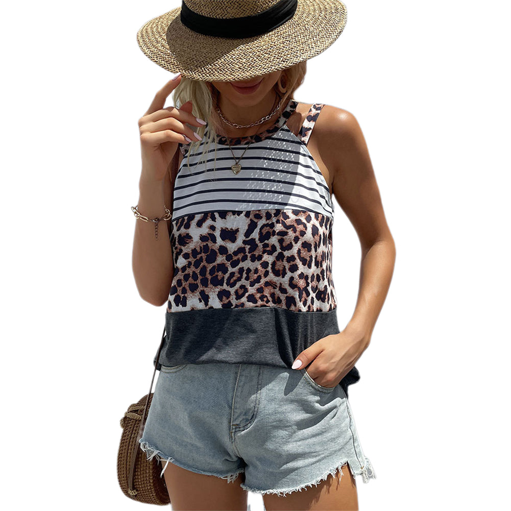 YESFASHION Women Clothing Summer Style Sleeveless Tops