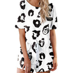 YESFASHION New Knitted Round Neck Pullover Ladies Suit