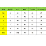 YESFASHION Round Neck Slim Vest High Waist Bag Hip Tight Skirt Suit