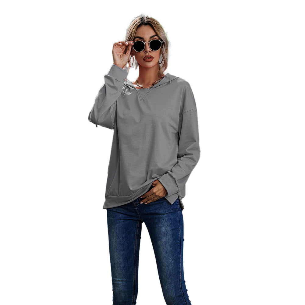 YESFASHION Hooded Pullover Sweater Women Autumn Winter Tops PBY-10YG