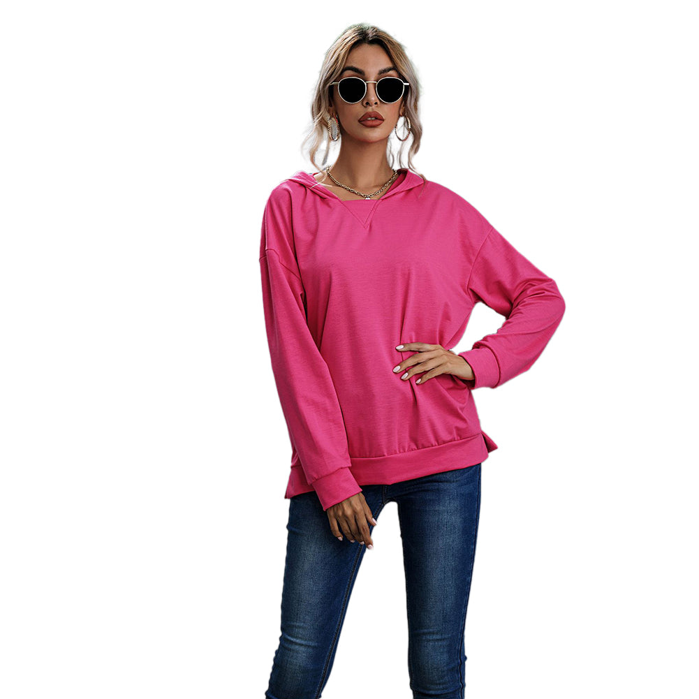 YESFASHION Hooded Pullover Sweater Women Autumn Winter Tops PBY-10YG