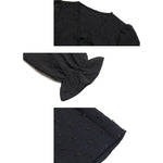 YESFASHION 2023 Spring New Solid Color Long-sleeved Dress