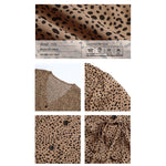 YESFASHION 2023 Spring Women V-neck Single-breasted Waist Dress