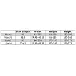 YESFASHION Swing Skirt Ballroom Dance Skirt Performance Dance Skirt