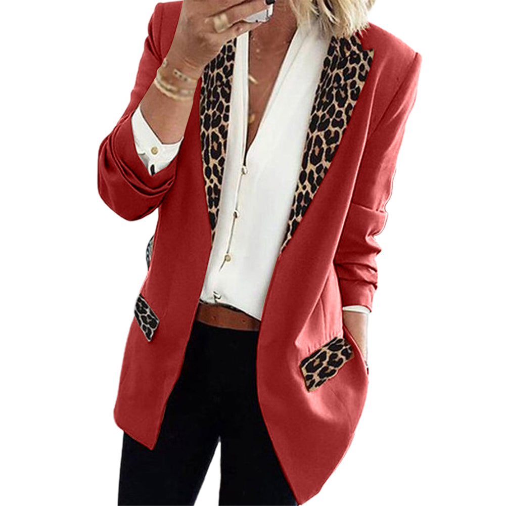 YESFASHION Women Long Sleeve Blazer Coats