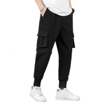 YESFASHION Men Cargo Pocket Casual Pants
