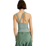 YESFASHION Sexy Backless Vest For Autumn And Winter