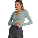 YESFASHION Fashion Women Short Crop Tops