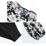 YESFASHION Women 2023 Spring New Splicing Printed Tops