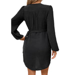 YESFASHION 2023 Spring New Long-sleeved Cross-border Dress