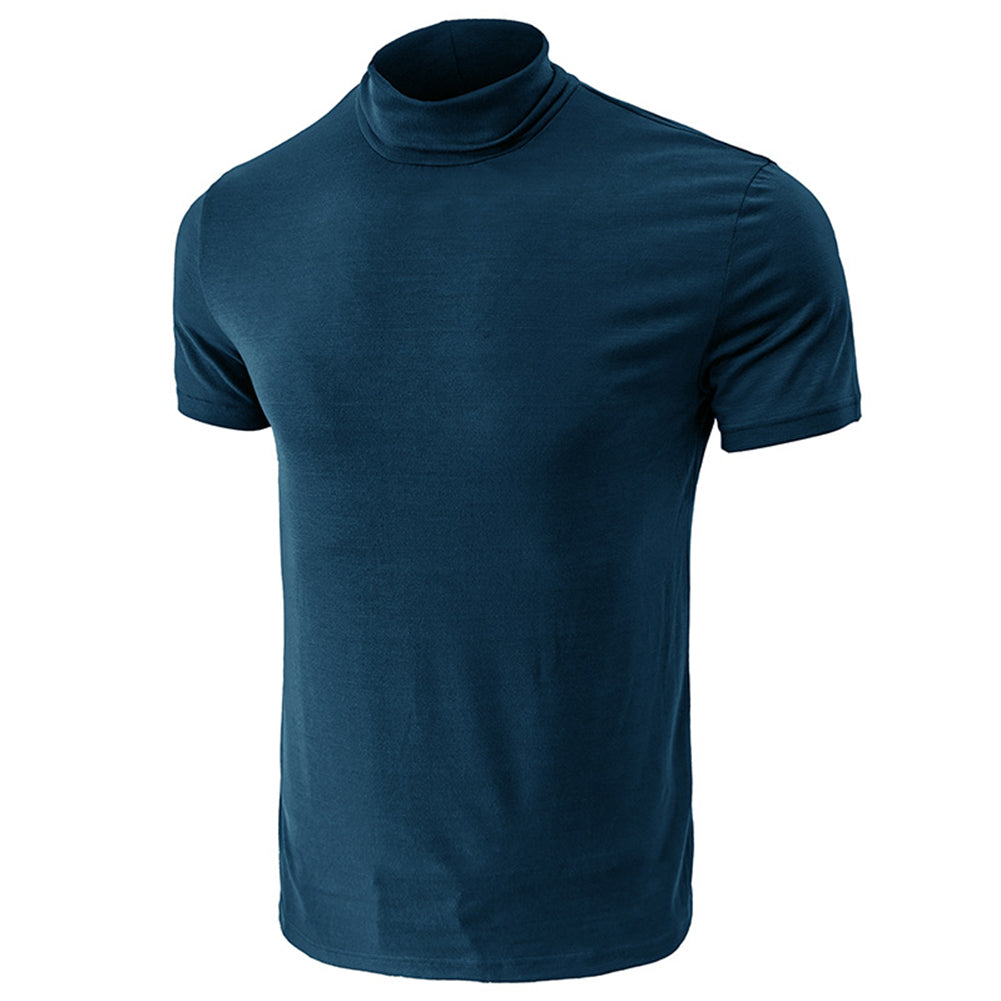 YESFASHION Men Inner Turtleneck T-shirt