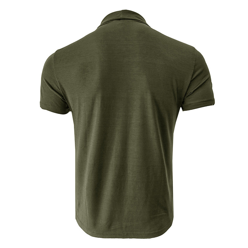 YESFASHION Men Inner Turtleneck T-shirt