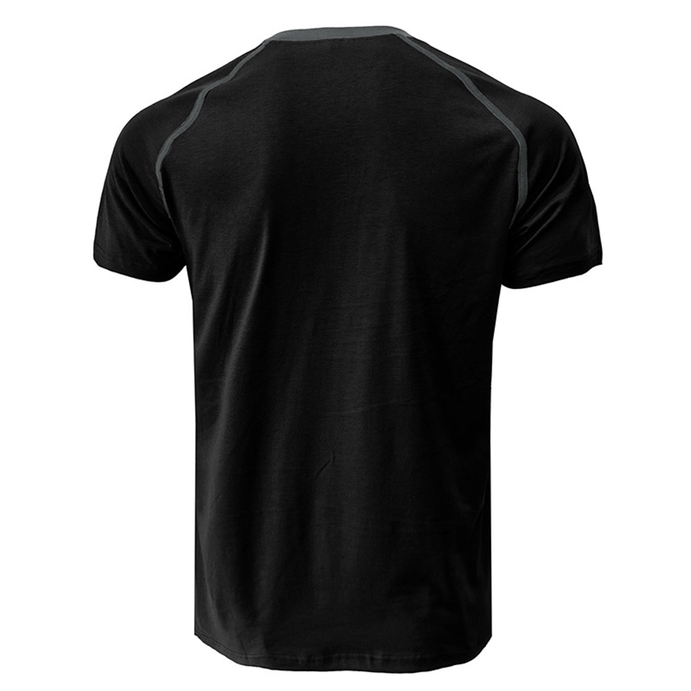 YESFASHION Men Henley Casual Shirt