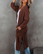 Women's Long Sleeve Cardigan Knit Sweater