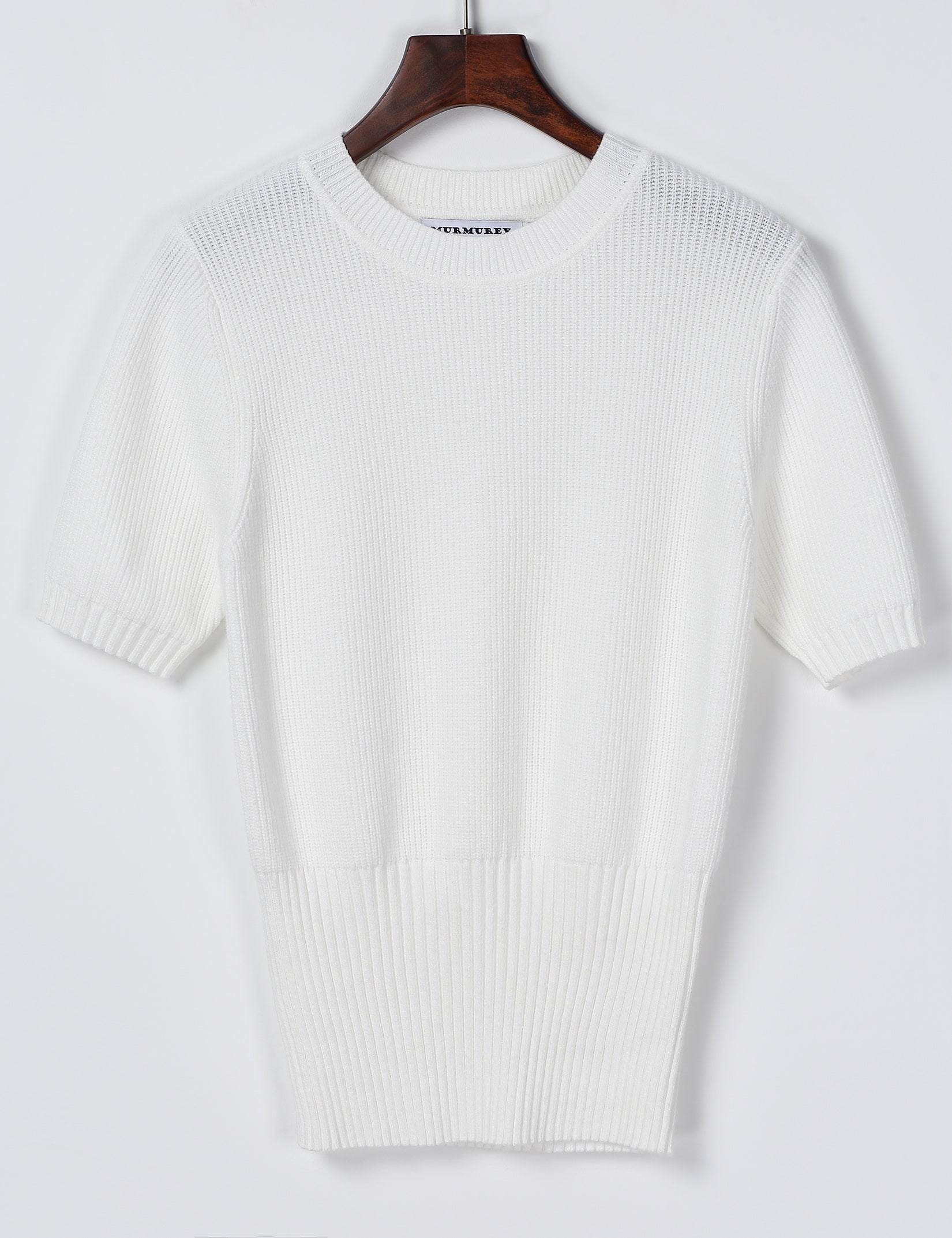 Women's Short Sleeve Sweater Knit Sweater